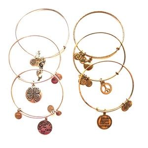 Alex and Ani Bracelets (6)